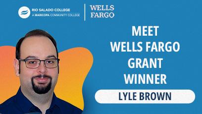image of Lyle Brown with text: Meet Wells Fargo Grant Winner Lyle Brown